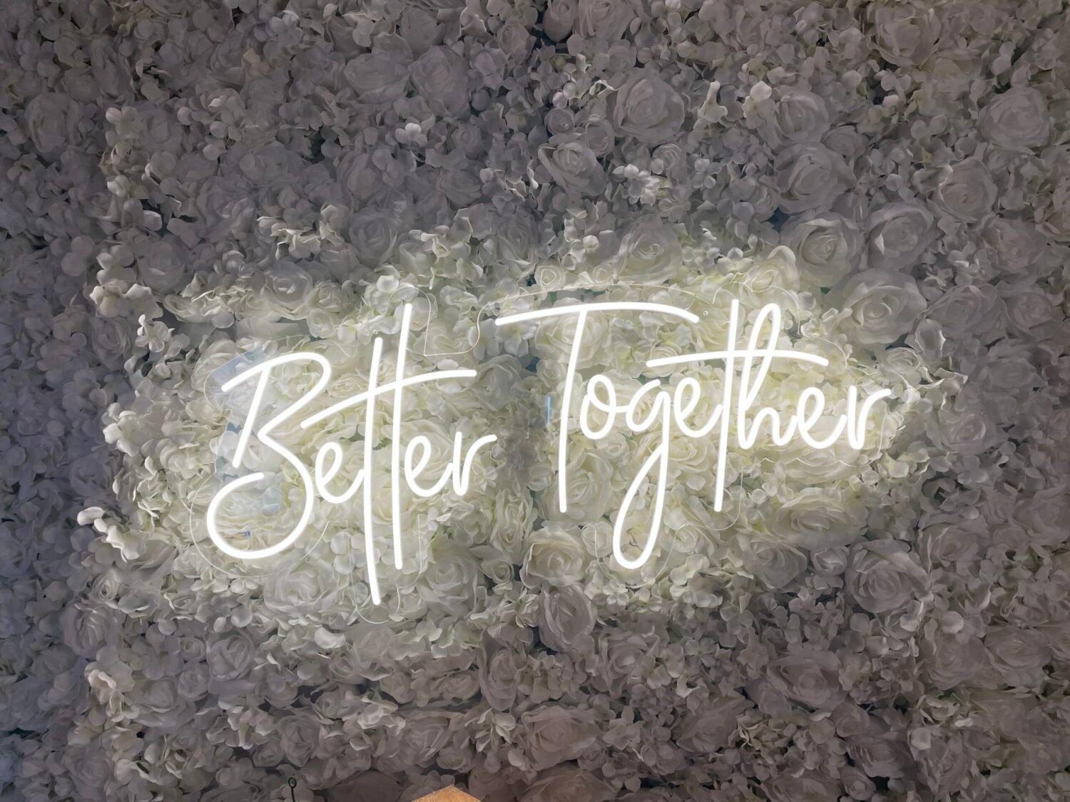 LED Schild - Better Together